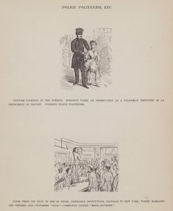 Página de The American Tour of Messrs Brown, Jones and Robinson (gravura) de Richard Doyle