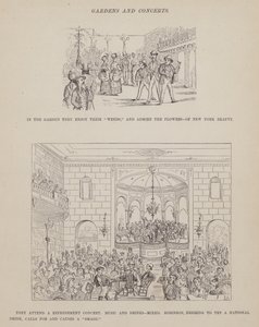 Página de The American Tour of Messrs Brown, Jones and Robinson (gravura) de Richard Doyle