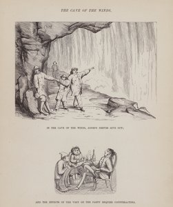 Página de The American Tour of Messrs Brown, Jones and Robinson (gravura) de Richard Doyle