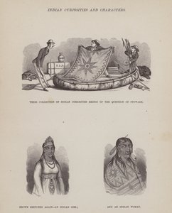 Página de The American Tour of Messrs Brown, Jones and Robinson (gravura) de Richard Doyle