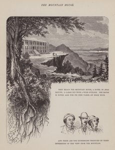Página de The American Tour of Messrs Brown, Jones and Robinson (gravura) de Richard Doyle