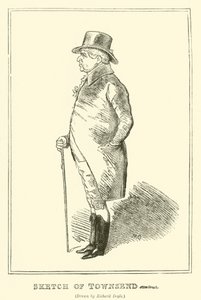Sketch of Townsend (gravura) de Richard Doyle