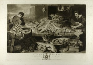 Mercado de Peixe de Richard Earlom