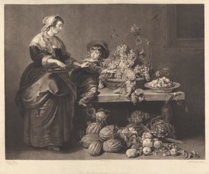 Filho e Enfermeiro de Rubens de Richard Earlom