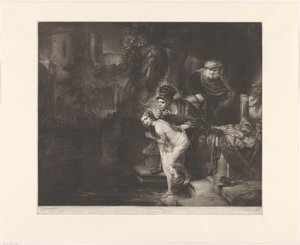Susana e os Anciãos de Richard Earlom