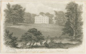 Longton Hall: gravura em aço, sd [ Início do séc. XIX] (impressão) de Richard Edensor Heathcote