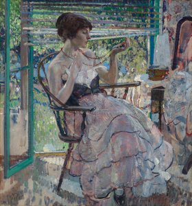 O Colar, c. 1924. de Richard Emile Miller