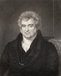 William Jay, gravado por W. Holl, da &39;National Portrait Gallery, volume IV&39;, publicado em 1820 (lito)