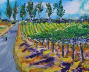 Um passeio no condado de Wine County, Napa, 2017 de Richard Fox