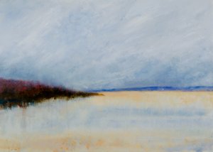 Horizonte Costeiro Envolto em Nevoeiro de Richard Gombar