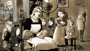 Uma "Escola de Dama" dos anos 1830 (guache sobre papel)