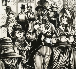 Crianças como Oliver Twist, de Dickens, aprenderam a roubar bolsos de Richard Hook