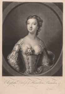 Elizabeth Duquesa de Hamilton Brandon de Richard Houston