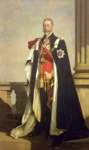 Retrato de Sua Majestade George V (1865-1936)