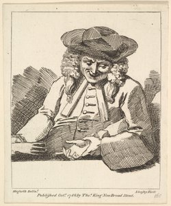 Um pastor que une as mãos de duas pessoas, outubro de 1788.
