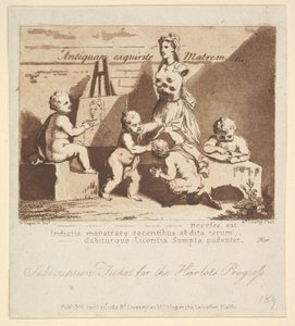 Meninos espiando na natureza, 1782.