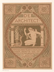 Design da capa para: De Architect, 1911