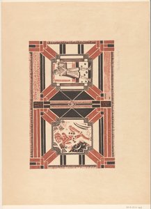 Desenho da capa para: Concertgebouw programa de Amesterdão de Richard Nicolaüs Roland Holst (signed by artist)