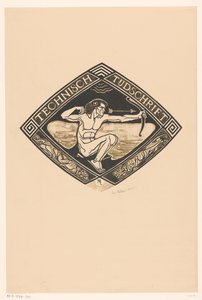 Design de capa para: Revista Técnica, 1914