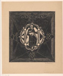 Desenho da capa para: Twists, 1918