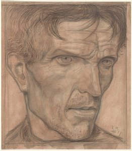 Cabeça de um homem de Richard Nicolaüs Roland Holst