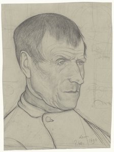Chefe de um homem de Laren de Richard Nicolaüs Roland Holst