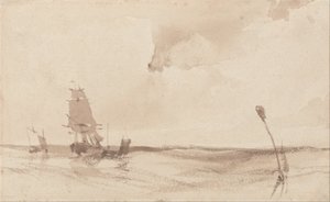 A Seascape de Richard Parkes Bonington
