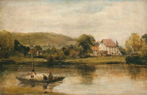 "Uma quinta na Normandia", 1821-1828 de Richard Parkes Bonington