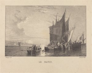 Manhã de Richard Parkes Bonington