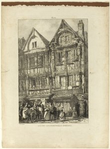 Casa Grande, Rue St. Pierre de Richard Parkes Bonington