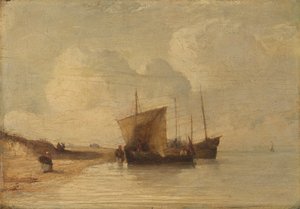 Costa da Normandia de Richard Parkes Bonington