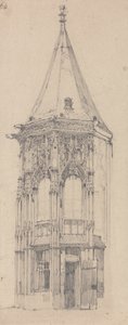 Palais de Justice, Rouen de Richard Parkes Bonington