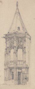 Palácio da Justiça, Rouen de Richard Parkes Bonington