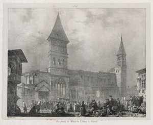 Viagens pitorescas e românticas na França antiga, Franco-Condado ..., 1825. de Richard Parkes Bonington