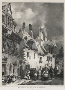 Viagens pitorescas e românticas na antiga França, Franco-Condado ..., 1825. de Richard Parkes Bonington