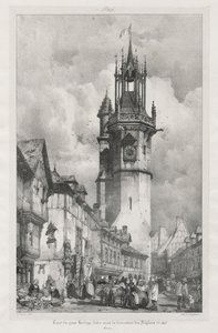Viagens pitorescas e românticas na França antiga, Normandia, 1824.