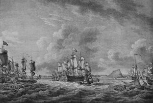 Howe em Gibraltar, c1785