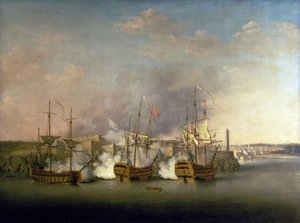 Guerra dos Sete Anos (1756-1763): O bombardeamento do Castelo de Morro (Cuba) a 1 de julho