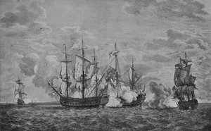 O Buckingham e o Florissant, c1760