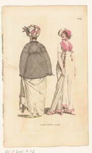 Revista de Moda Feminina de Londres e Paris, No.17. Vestido Paris, 1799