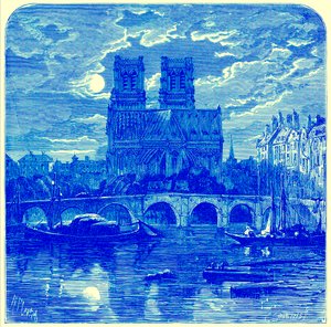 Catedral de Notre Dame, ilustração de 