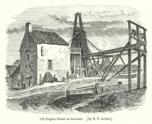 Old Engine-House na Dalcoath (gravura)
