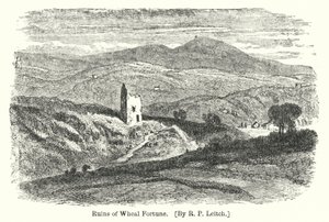 Ruínas da Fortuna de Wheal (gravura) de Richard Principal (after) Leitch