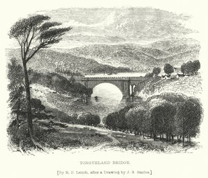 Ponte Tongueland (gravura) de Richard Principal (after) Leitch