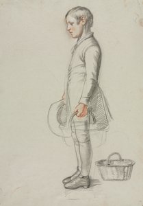 Estudo para Primos do País, c. 1847-1848. de Richard Redgrave