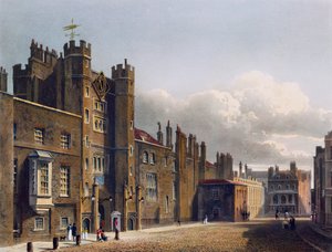 Palácio de St James, Londres, 1819 de Richard Reeve