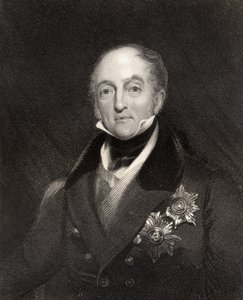 Sir Gore Ouseley, 1º Baronete, gravado por H. Cook, da &39;National Portrait Gallery, volume IV&39;, publicado c.1835 (lito)
