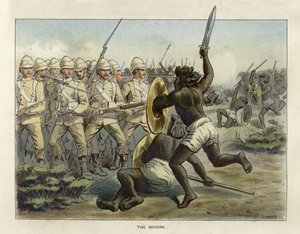 Épocas do Exército Britânico - O Sudão de Richard Simkin