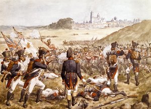A Batalha de Salamanca, 22 de julho de 1812, por volta de 1900