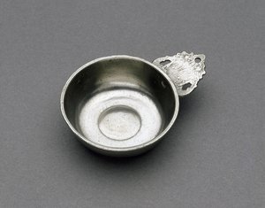 Porringer, c. 1788-1820 (peltre) de Richard Sr. Lee